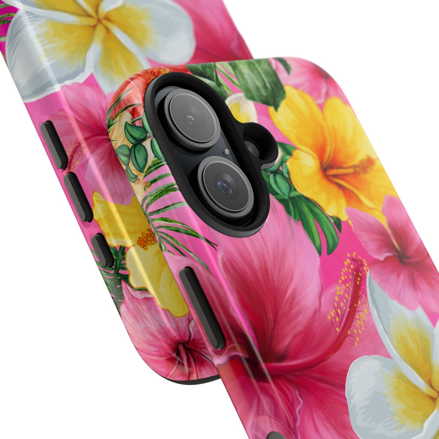 Tropical Floral Phone Case - Tough, Durable, Chic Protection, Summer Vibes, Gift for Her