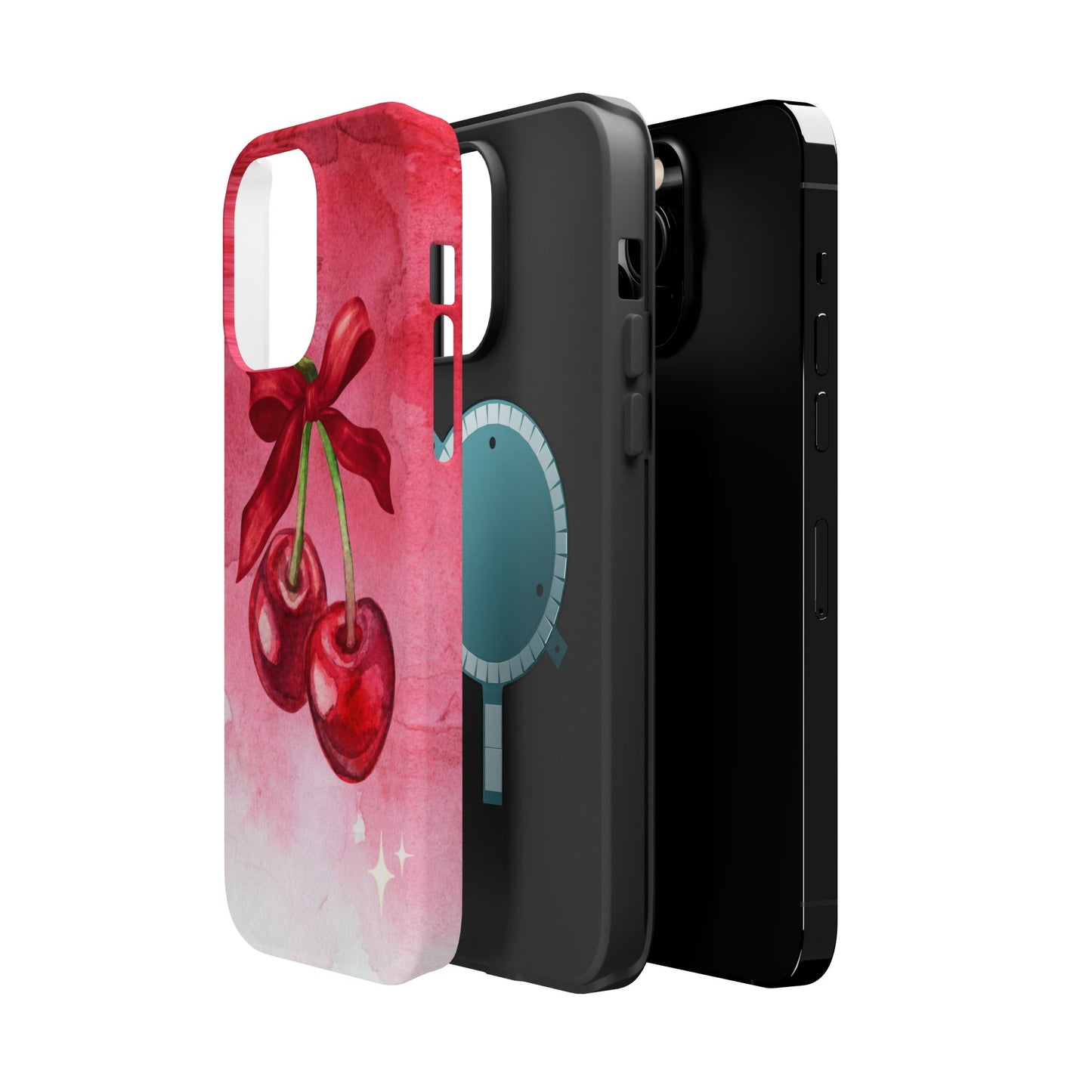 Chic Cherry Magnetic Tough Cases for iPhone