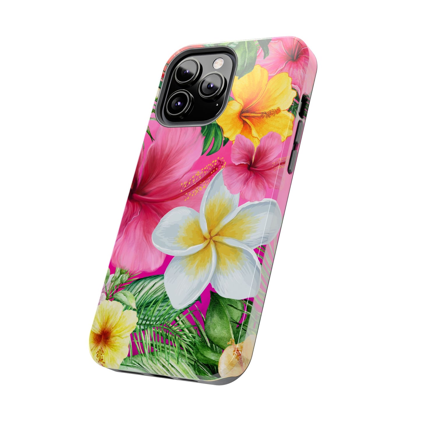 Tropical Floral Phone Case - Tough, Durable, Chic Protection, Summer Vibes, Gift for Her