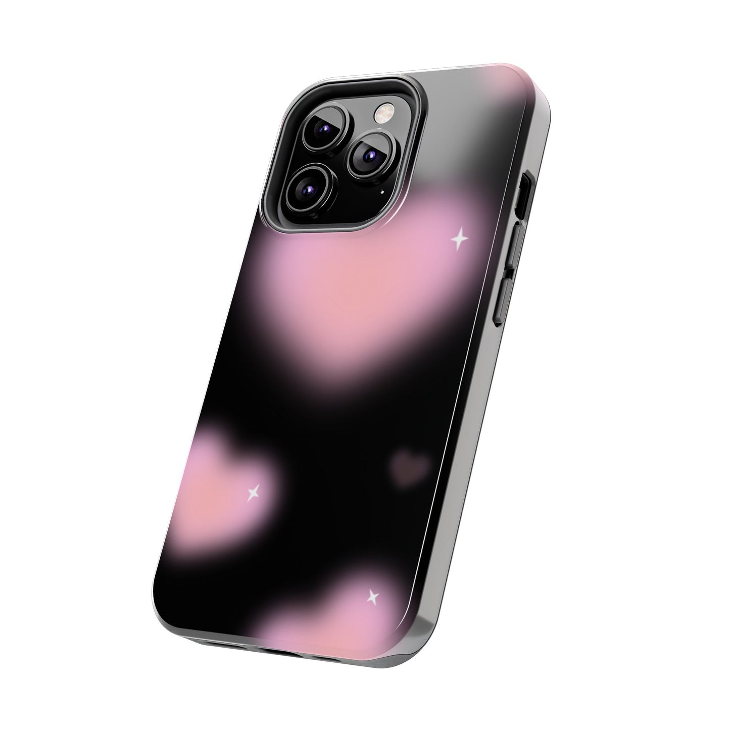 Romantic Pink Heart Pattern Phone Case