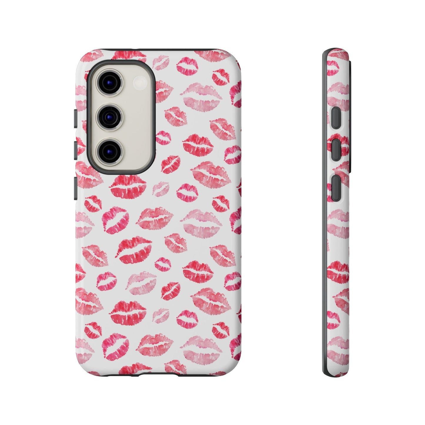 Kiss Pattern Tough Phone Cases, Cute, Unique for Samsung