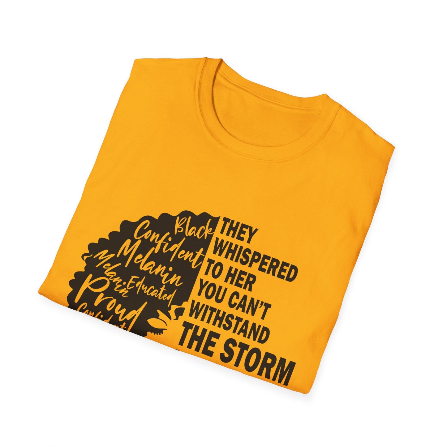 Empowered Black Woman T-Shirt - Inspirational Graphic Tee
