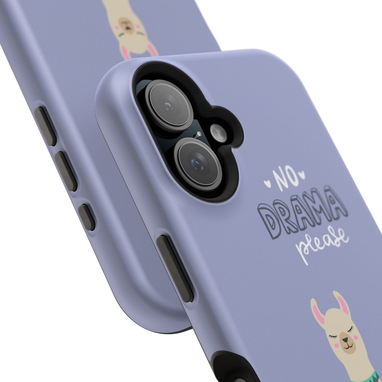 Cute Llama - No Drama MAGNETIC Tough Phone Case