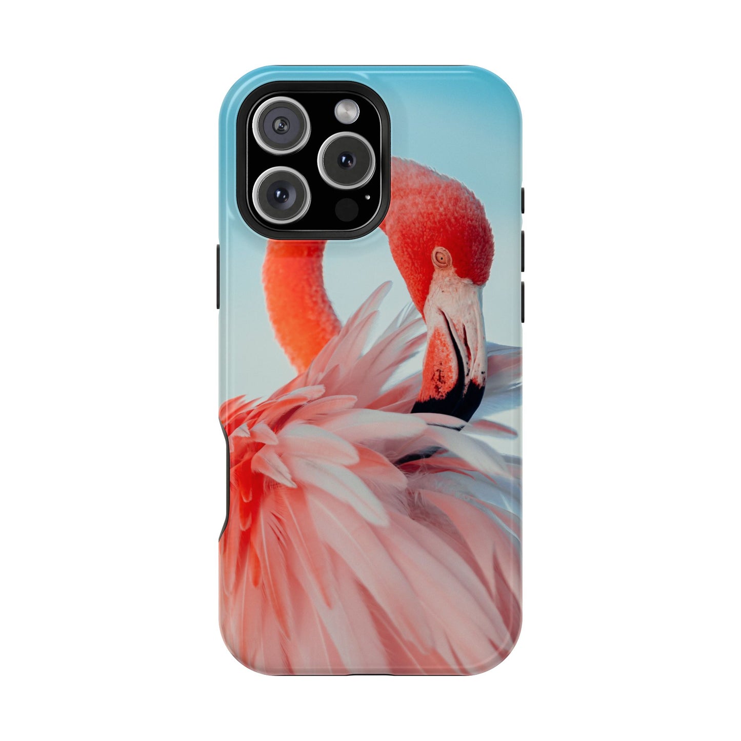 Vibrant Flamingo, Tropical MAGNETIC Phone Case