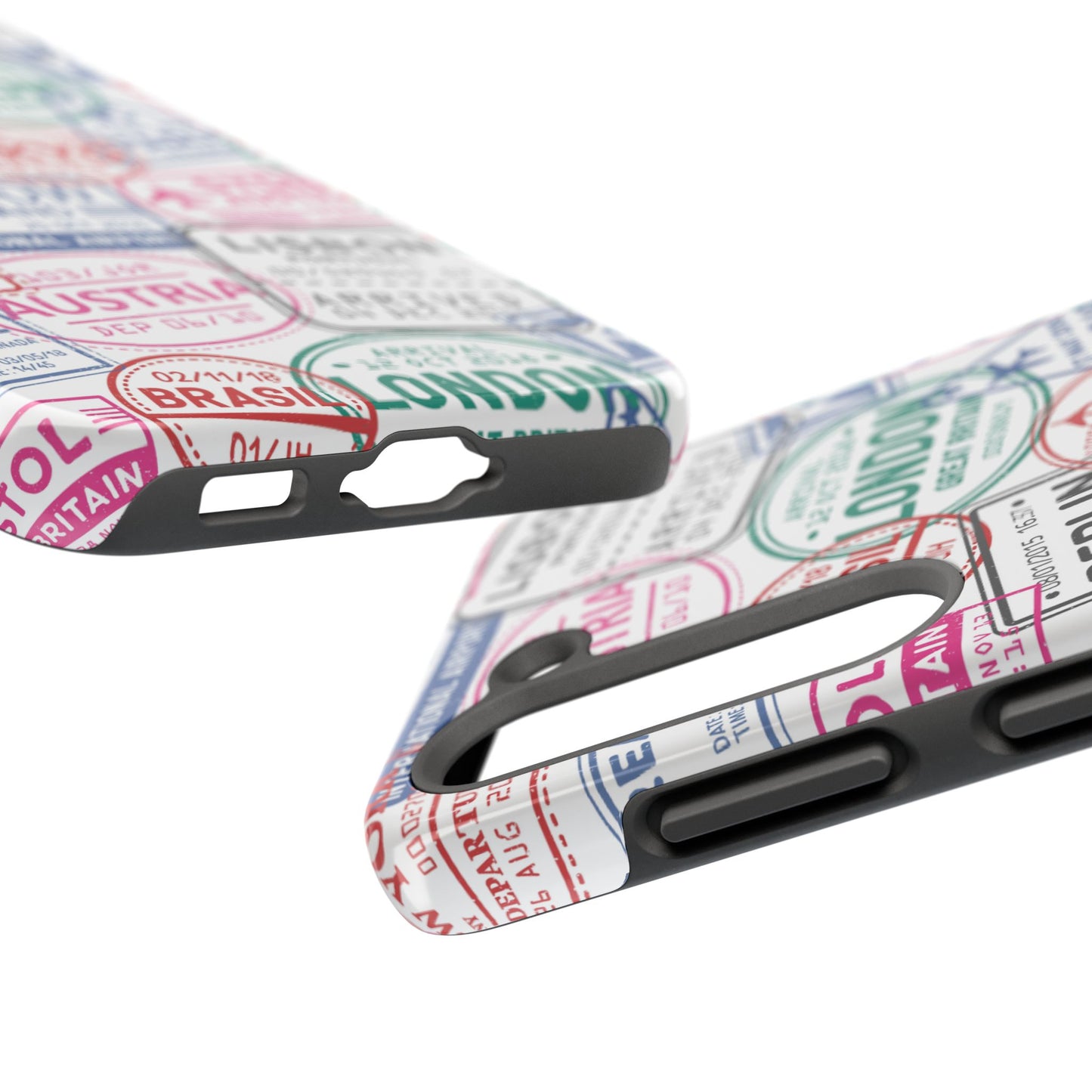Travel-Inspired, Passport, Travelers, Adventure Stamp, Unique Phone Case