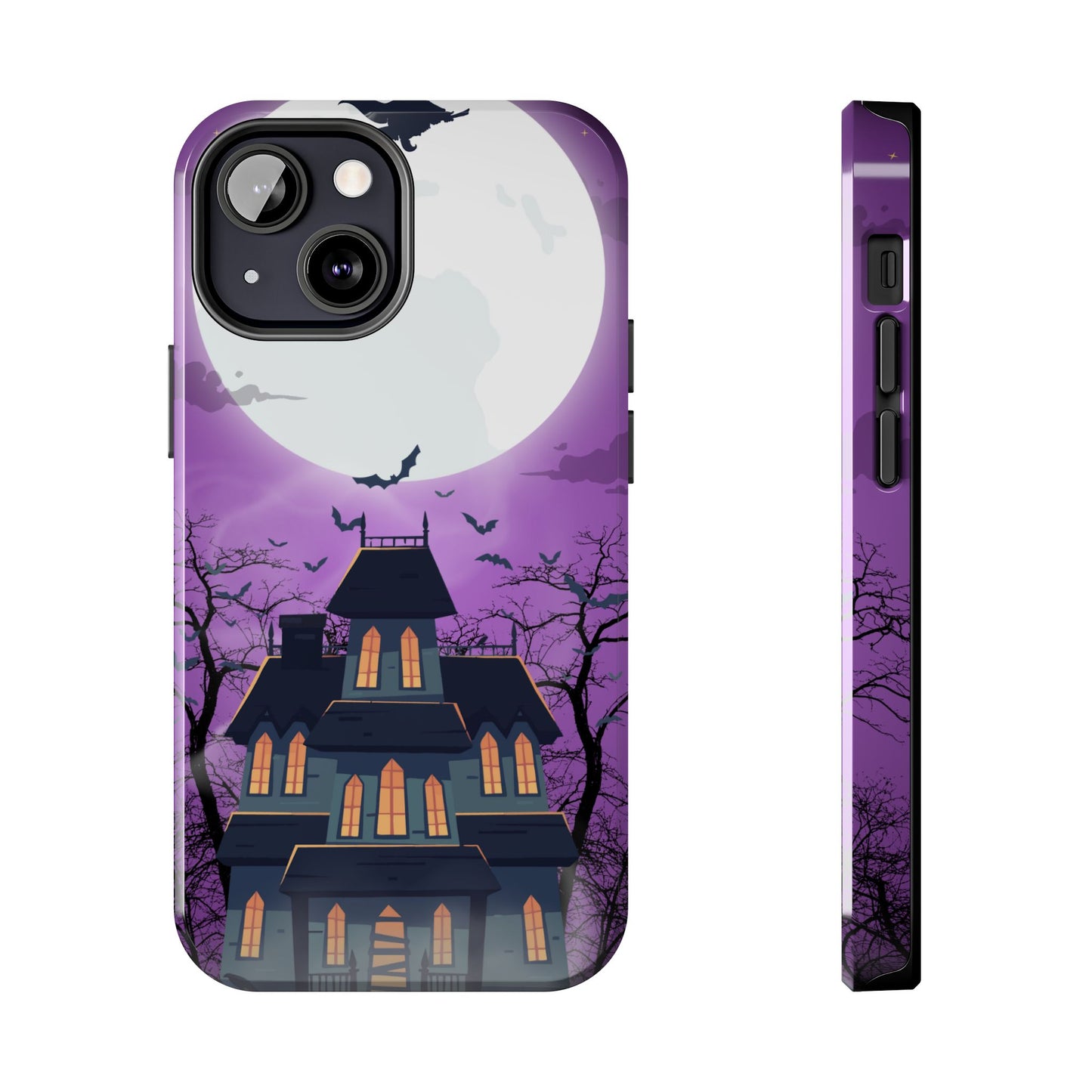 Halloween Haunted, Spooky House, Witchy Vibe Phone Case for Iphone