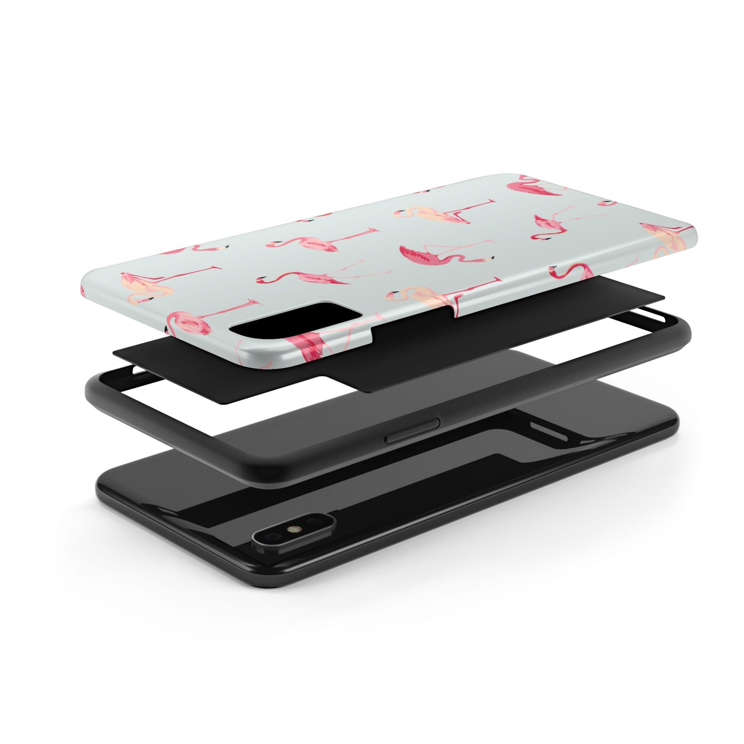Stylish Tropical, Summer Vibes Flamingo Phone Case for Iphone