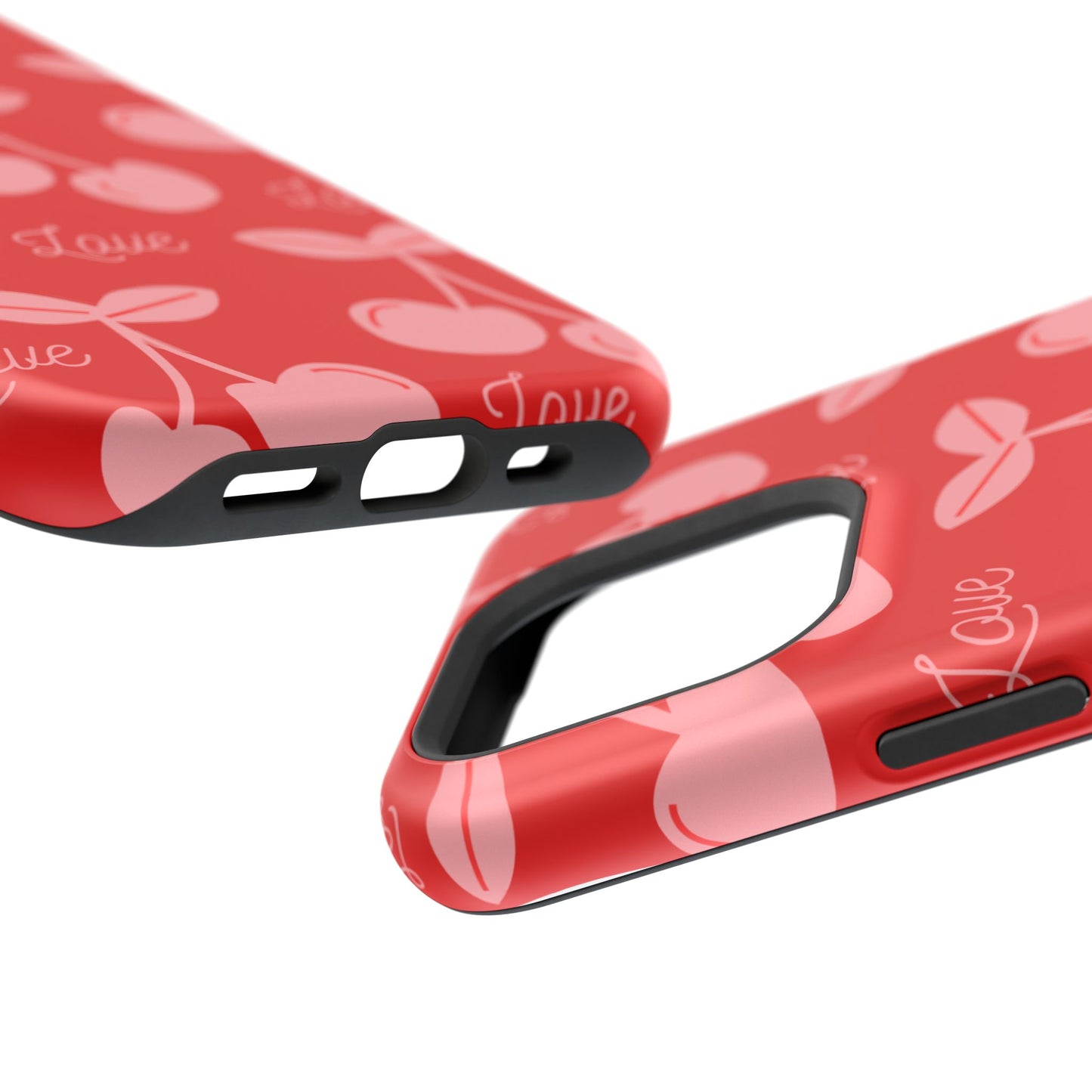 Cherry Love MAGNETIC Tough Cases, Cute Protection, Gift for Her, Valentine's Day