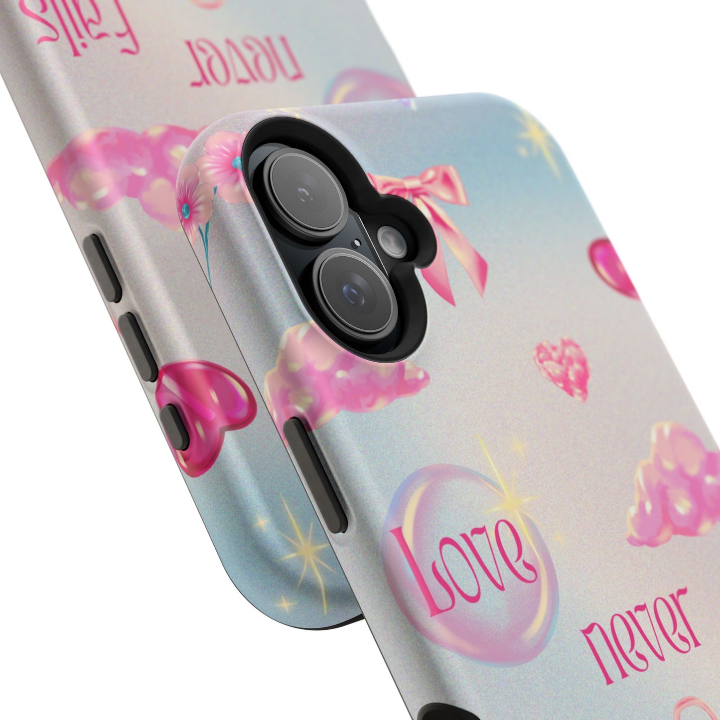 Love Never Fails Bible Verse Tough MAGNETIC Phone Case