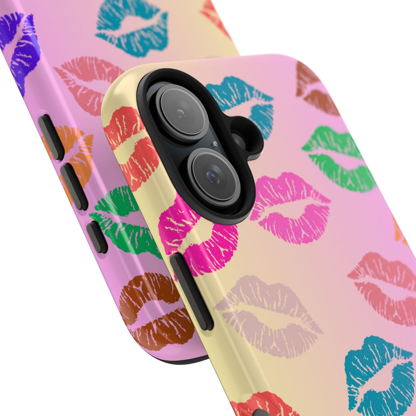 Kiss Print Tough Phone Cases Cute, Durable for Iphone