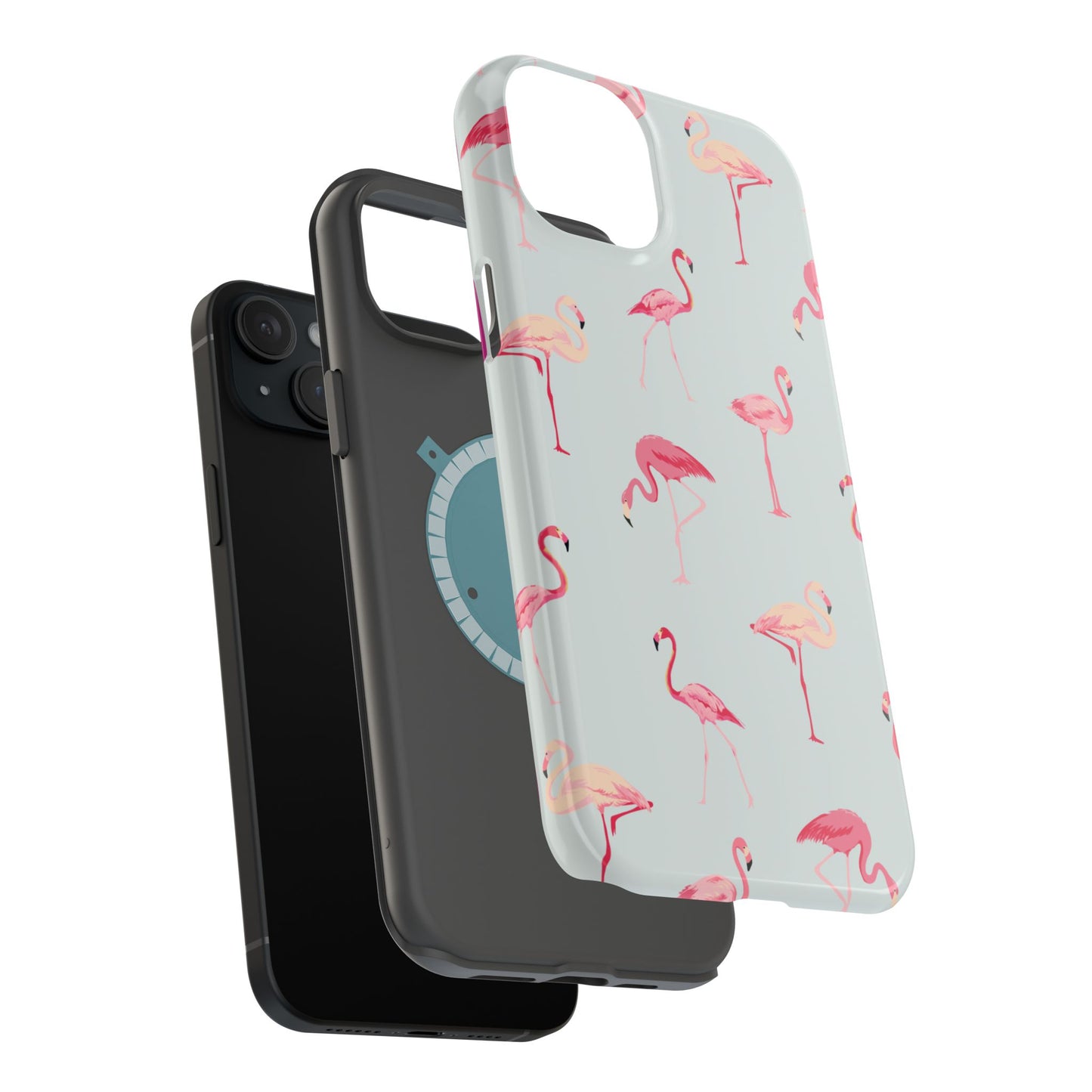 Stylish Flamingo, Summer Vibes MAGNETIC Phone Case for Iphone