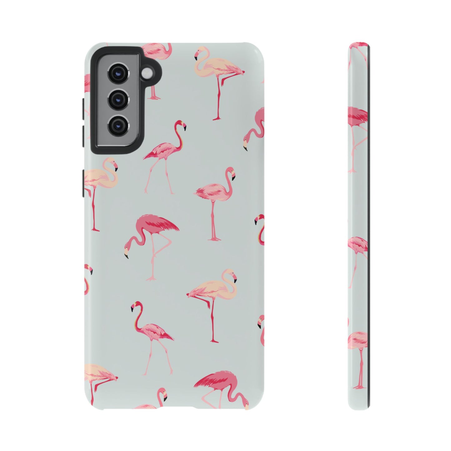 Stylish Flamingo, Summer Vibes Tough Phone Case for Samsung