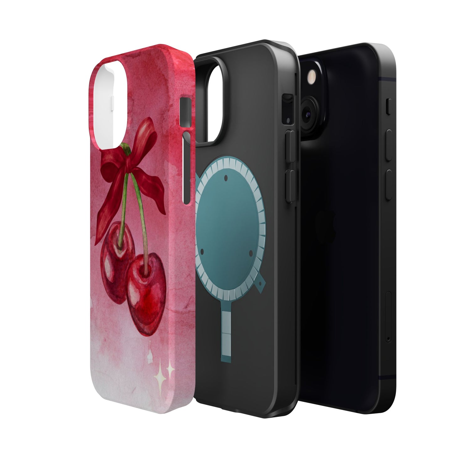 Chic Cherry Magnetic Tough Cases for iPhone