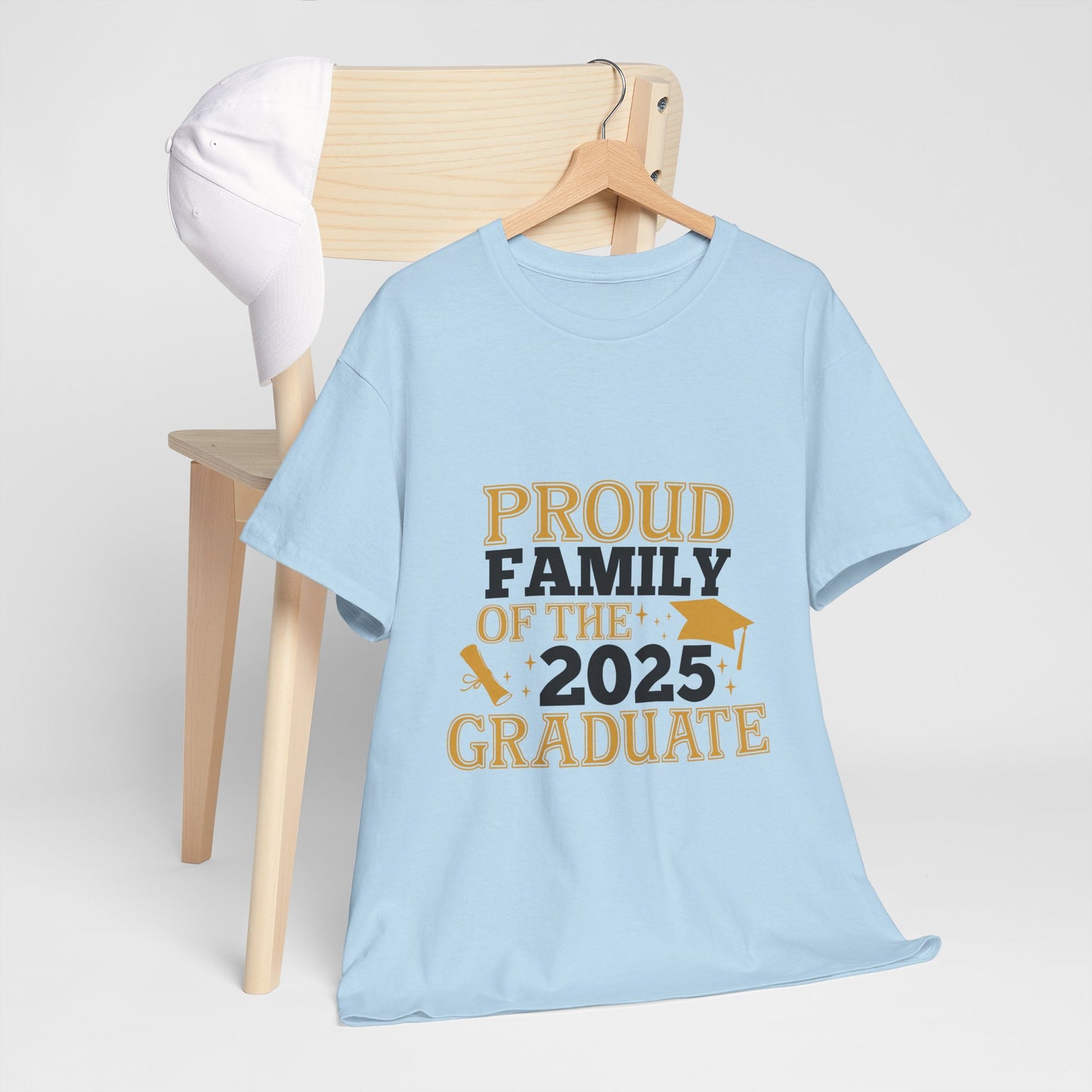 Proud Family of the 2025 Graduate Unisex Cotton Tee