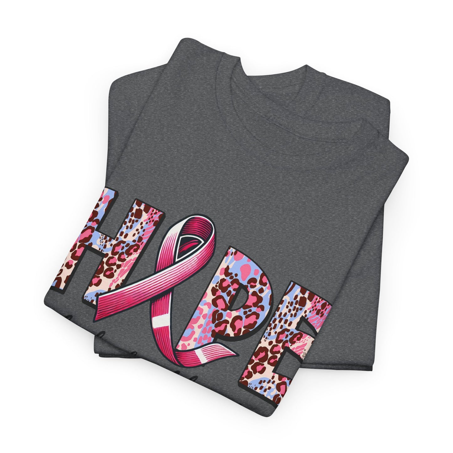 Hope & Support Unisex Tee - Nobody Fights Alone