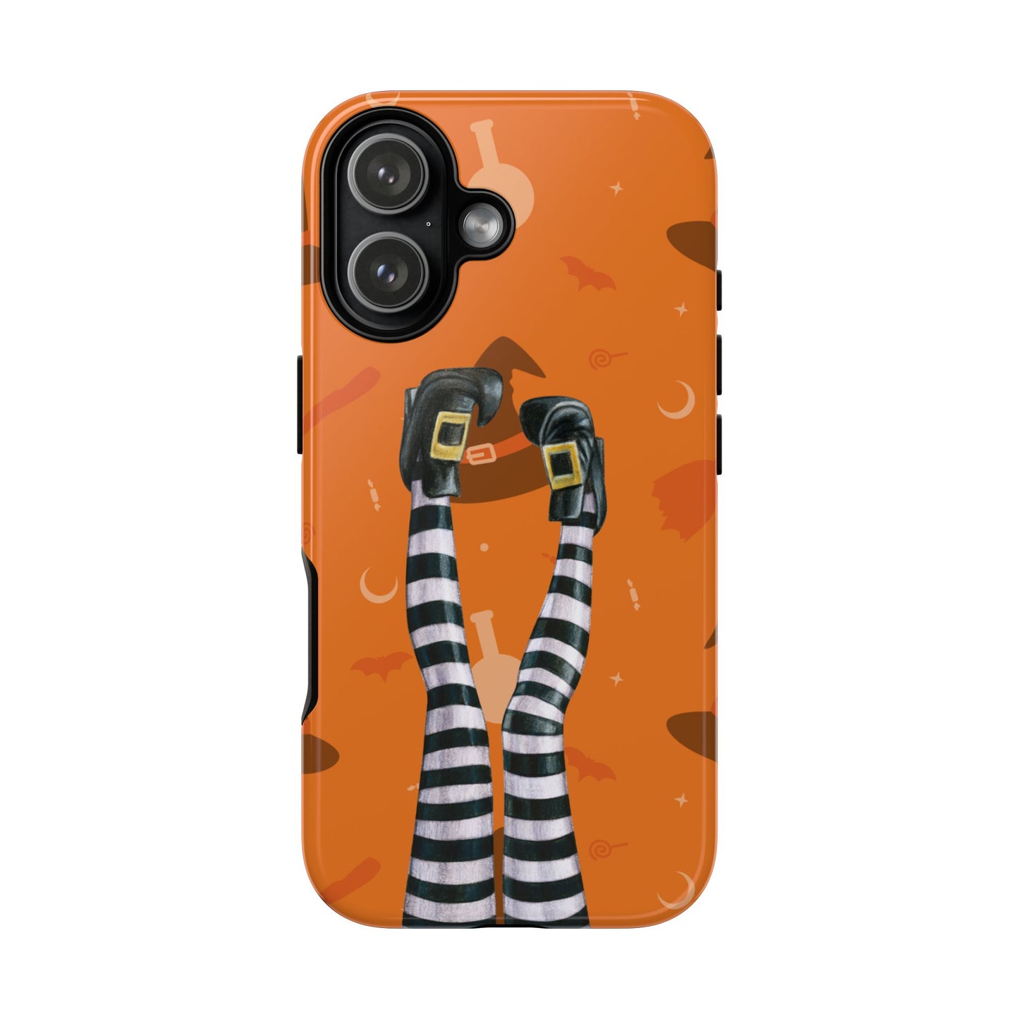 Halloween Phone Case, Spooky Design, Witch Legs for Iphone