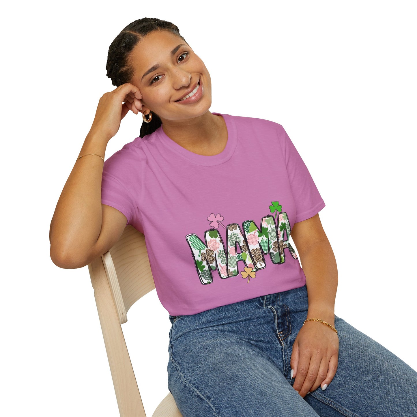 Floral Mama Unisex TShirt - Perfect for Mother's Day & Casual Wear