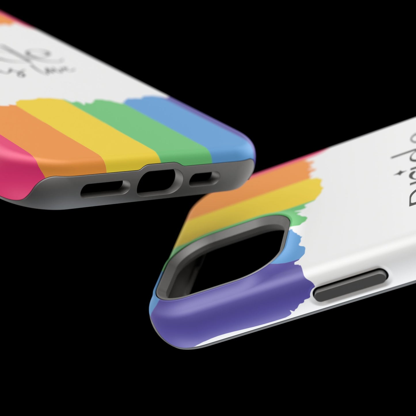 Pride - Love is Love, LGBTQ+, Rainbow Tough Phone Case