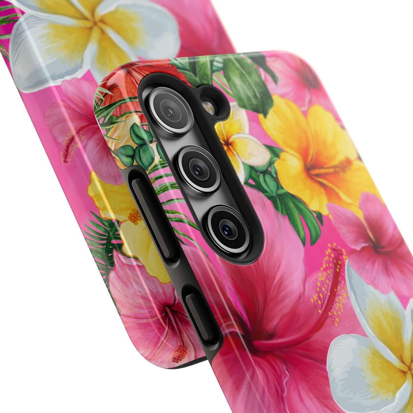 Tropical Floral Phone Case - Tough, Durable, Chic Protection, Summer Vibes, Gift for Her