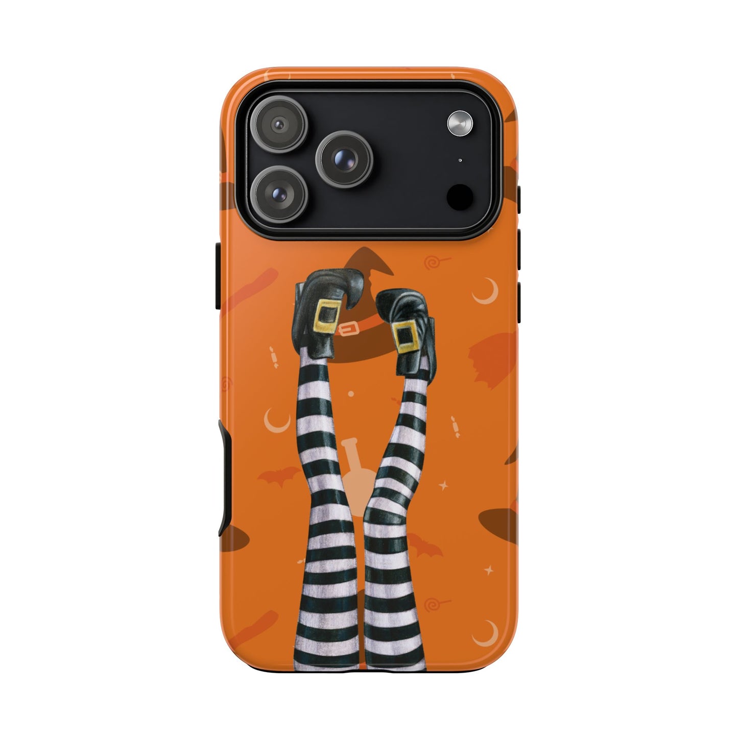 Halloween Phone Case, Spooky Design, Witch Legs for Iphone