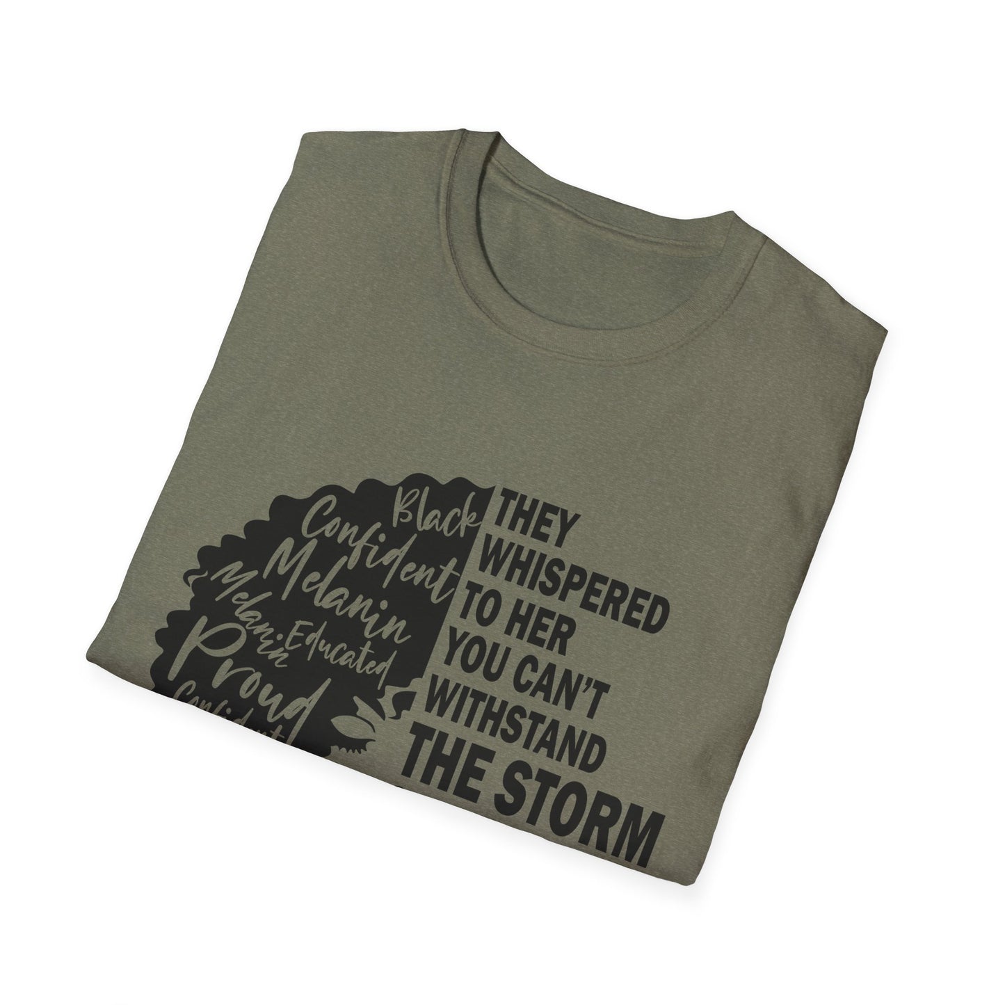Empowered Black Woman T-Shirt - Inspirational Graphic Tee