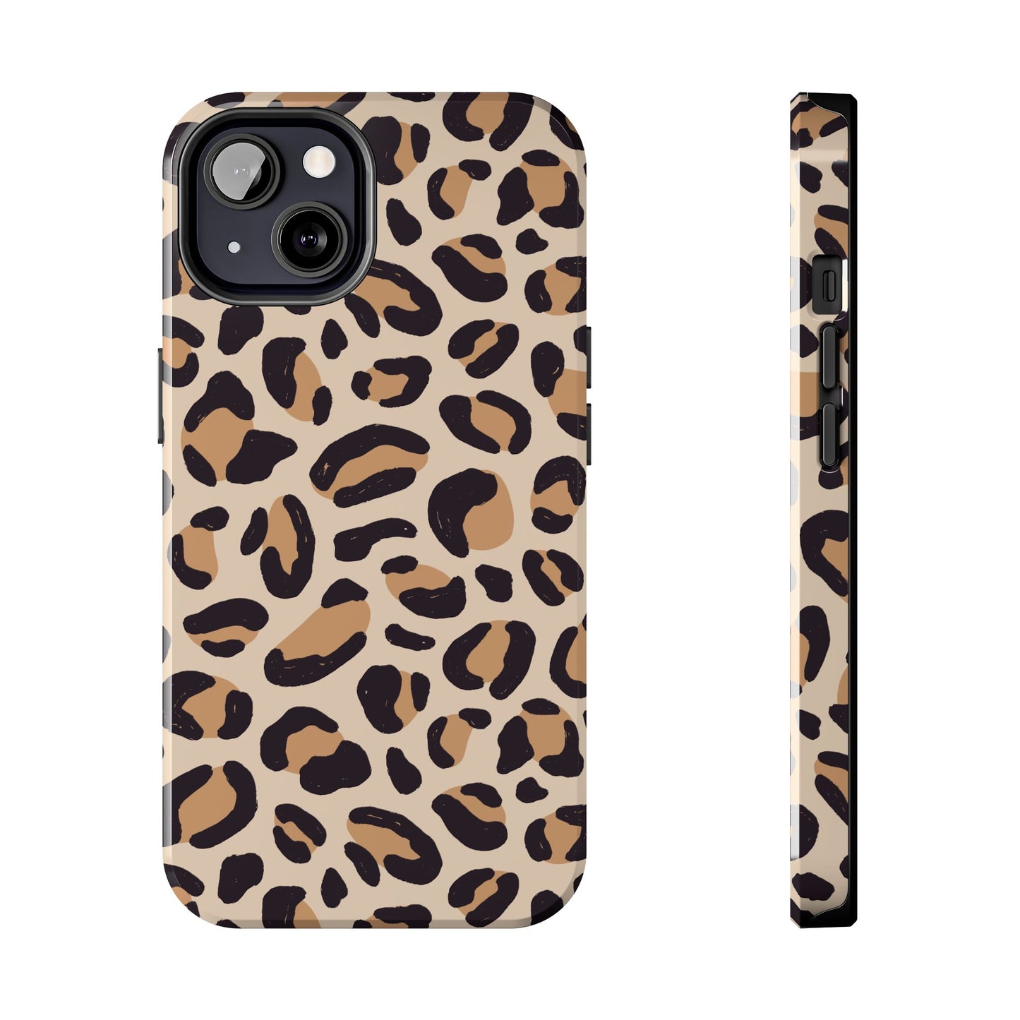 Stylish Leopard Print Tough Phone Cases