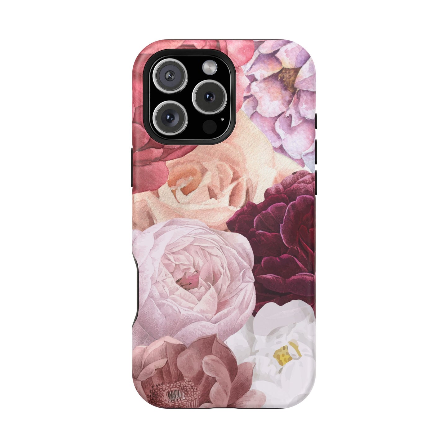 Elegant Protection for Every Occasion Floral Tough Phone Case