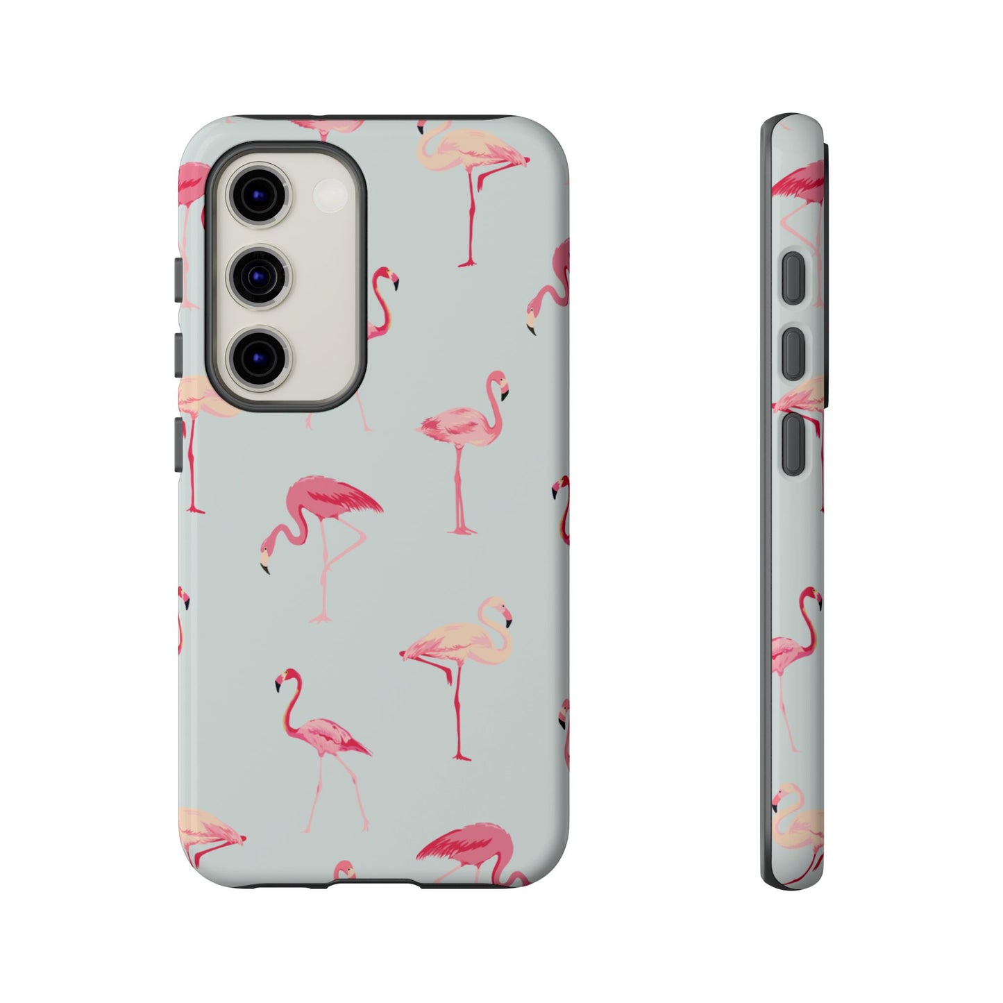 Stylish Flamingo, Summer Vibes Tough Phone Case for Samsung