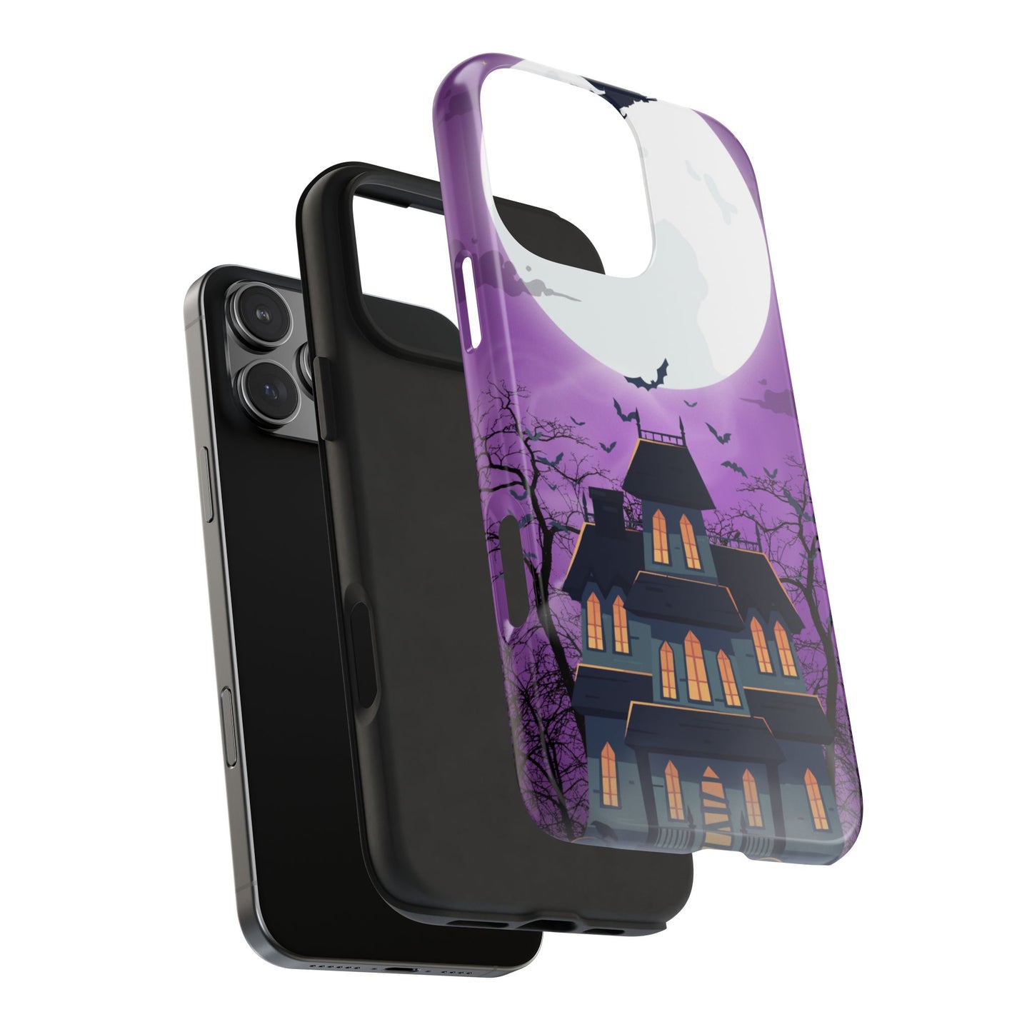 Halloween Haunted, Spooky House, Witchy Vibe Phone Case for Iphone