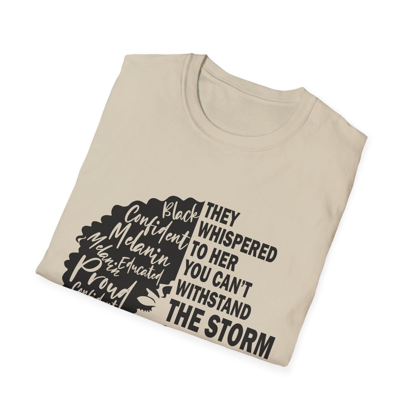 Empowered Black Woman T-Shirt - Inspirational Graphic Tee