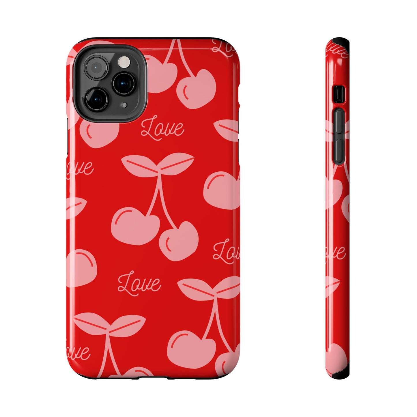 Cute Cherry Love Tough Phone Cases