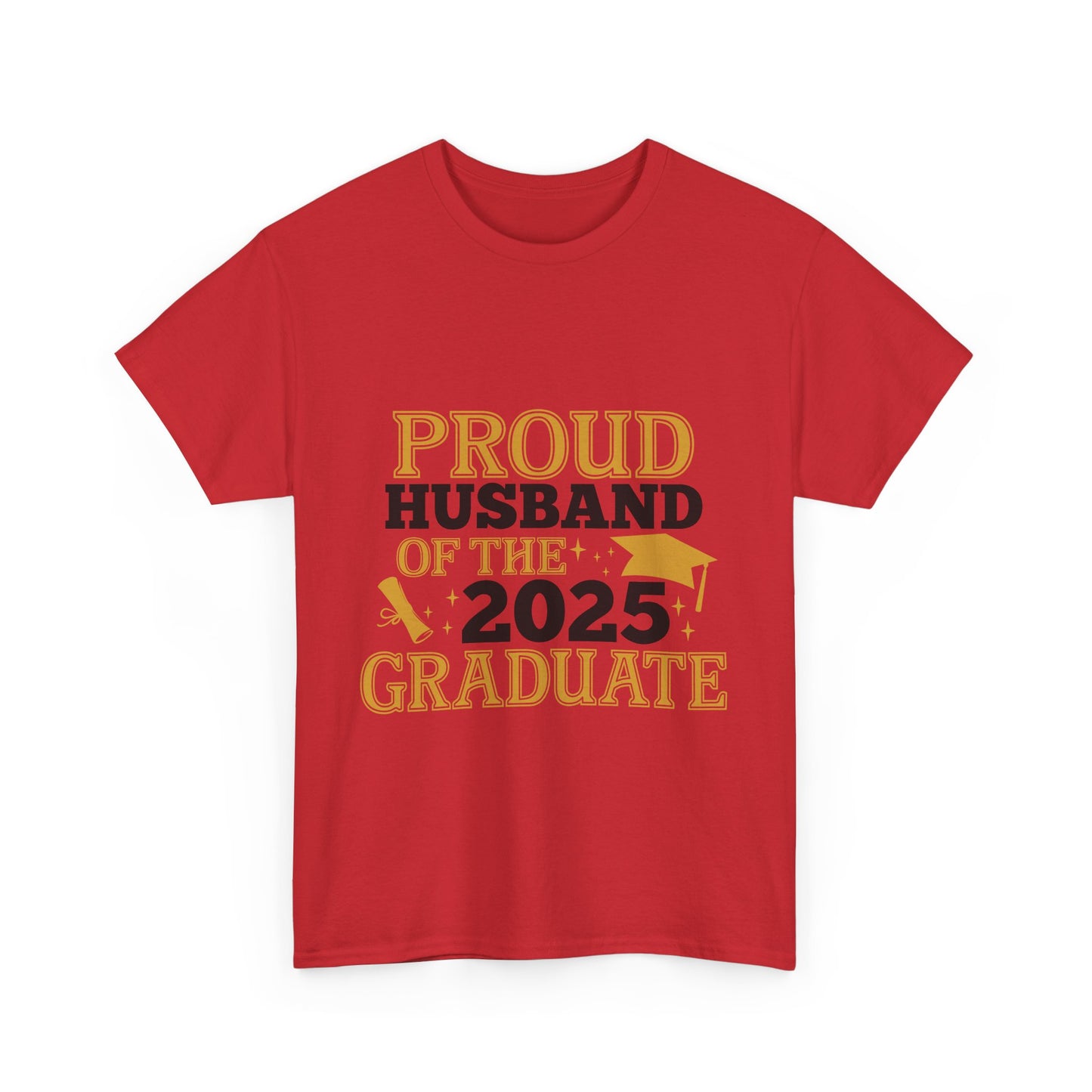 Proud Husband of the 2025 Graduate Unisex Cotton Tee