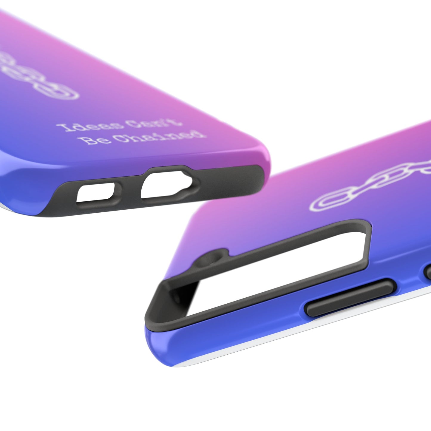 Inspirational, Motivational - Ideas Can't Be Chained Phone Cases