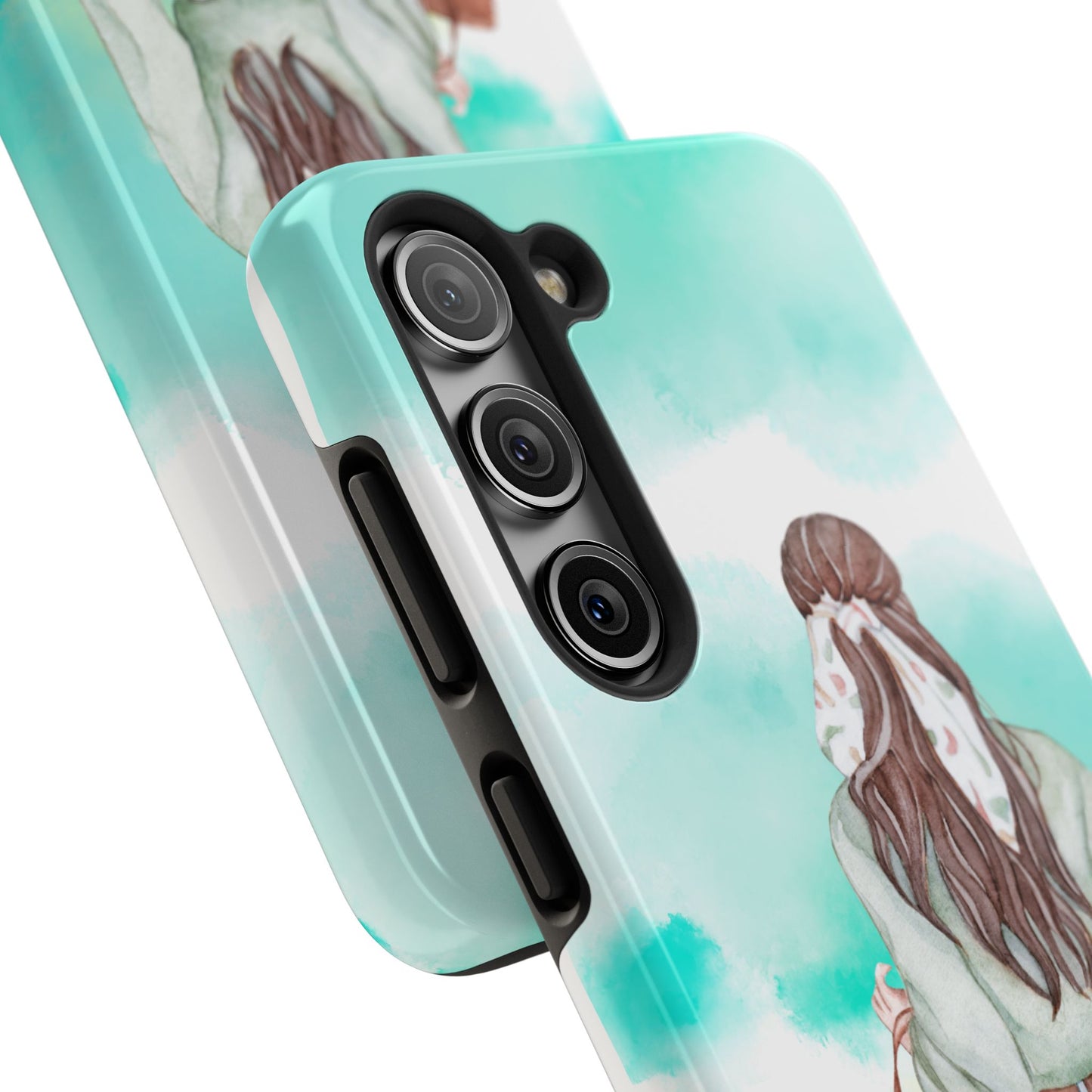 Whimsical Woman Tough Phone Case