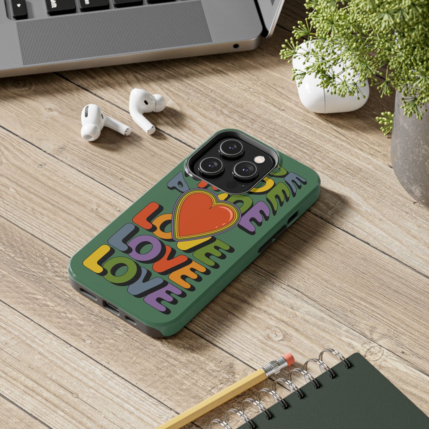 Pride Love - LGBTQ+ Support Tough Phone Case
