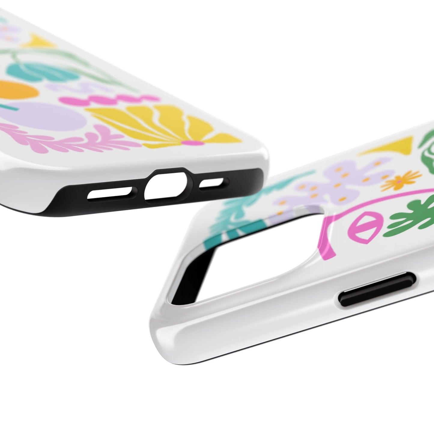 Vibrant Floral Phone Cases, Tough Smartphone Cover, Artistic Cell Phone Protector, Unique Gift for All Occasions, Trendy Tech Accessory