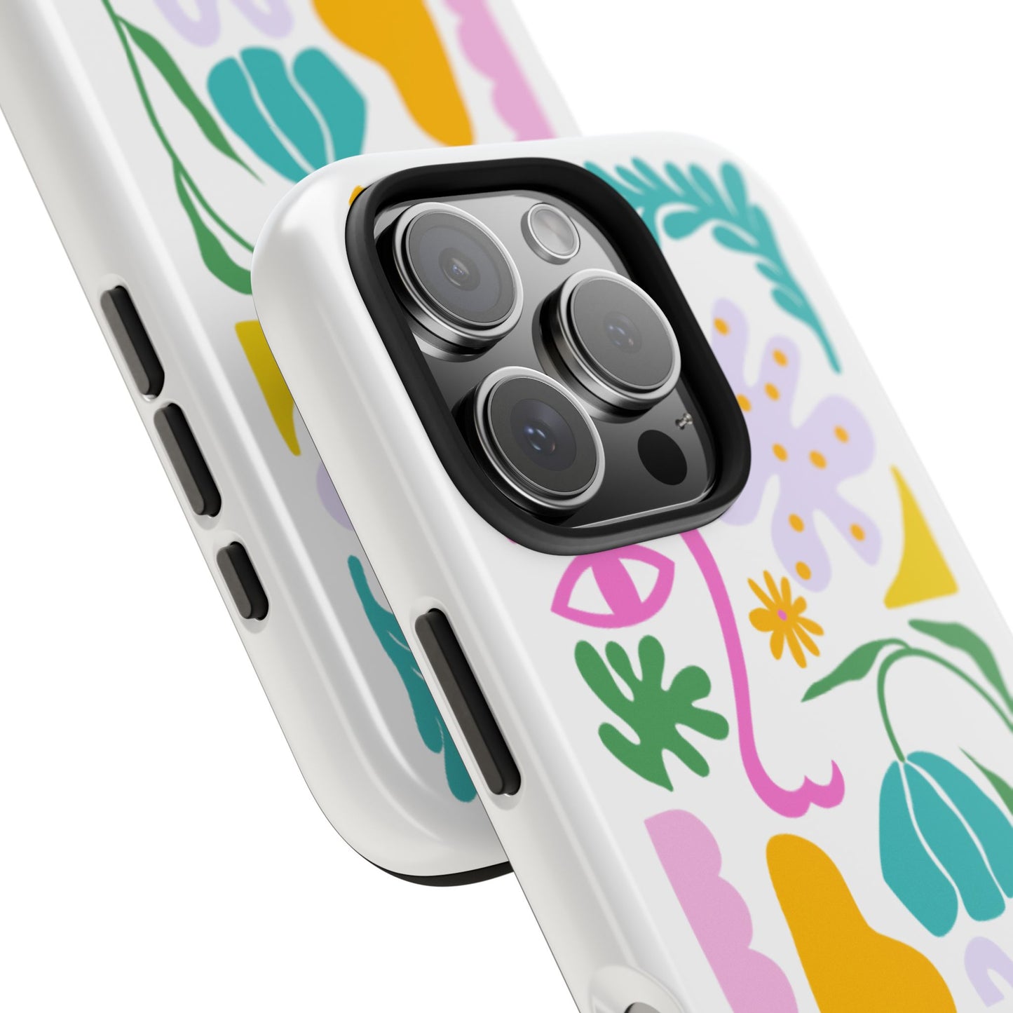 Vibrant Floral Phone Cases, Tough Smartphone Cover, Artistic Cell Phone Protector, Unique Gift for All Occasions, Trendy Tech Accessory