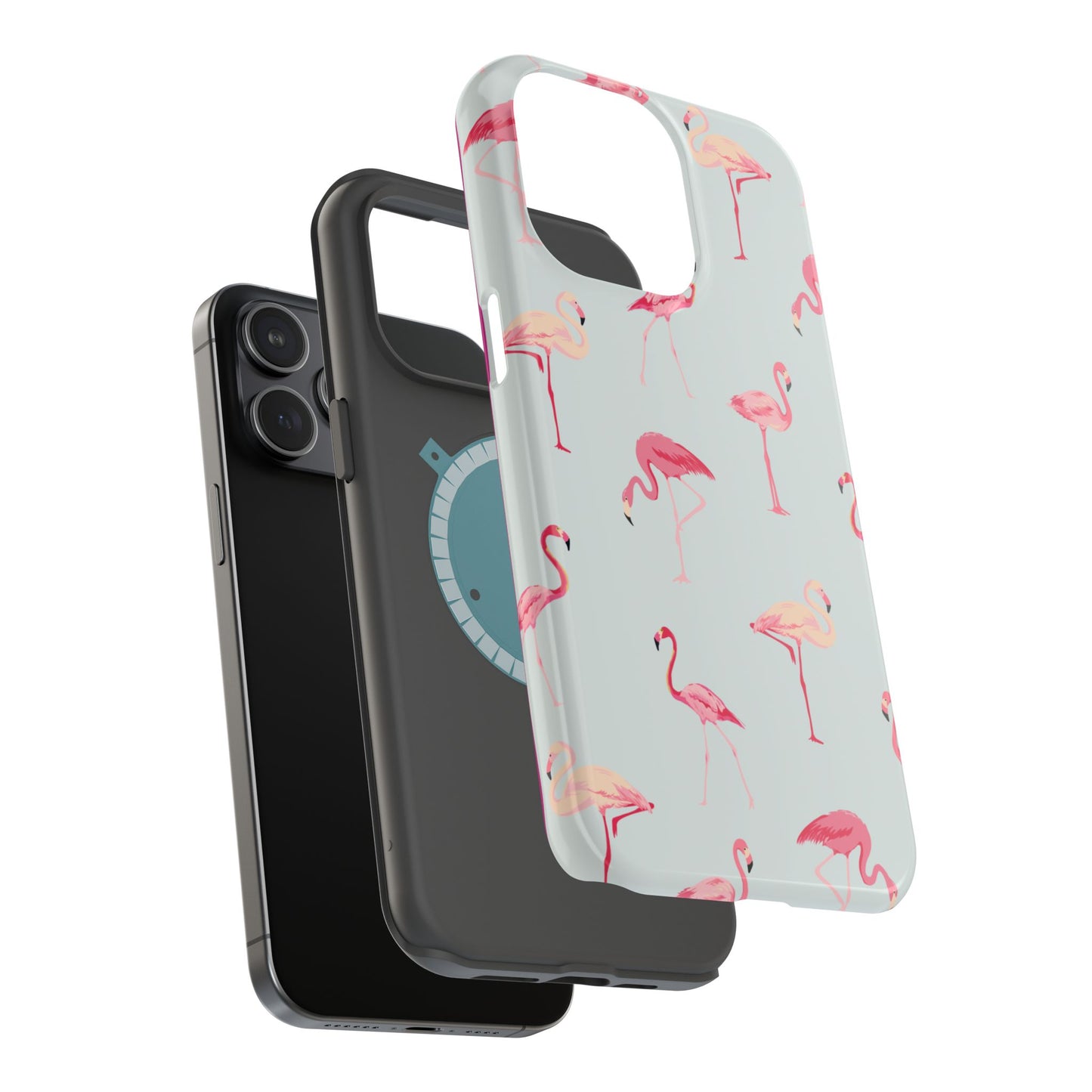 Stylish Flamingo, Summer Vibes MAGNETIC Phone Case for Iphone