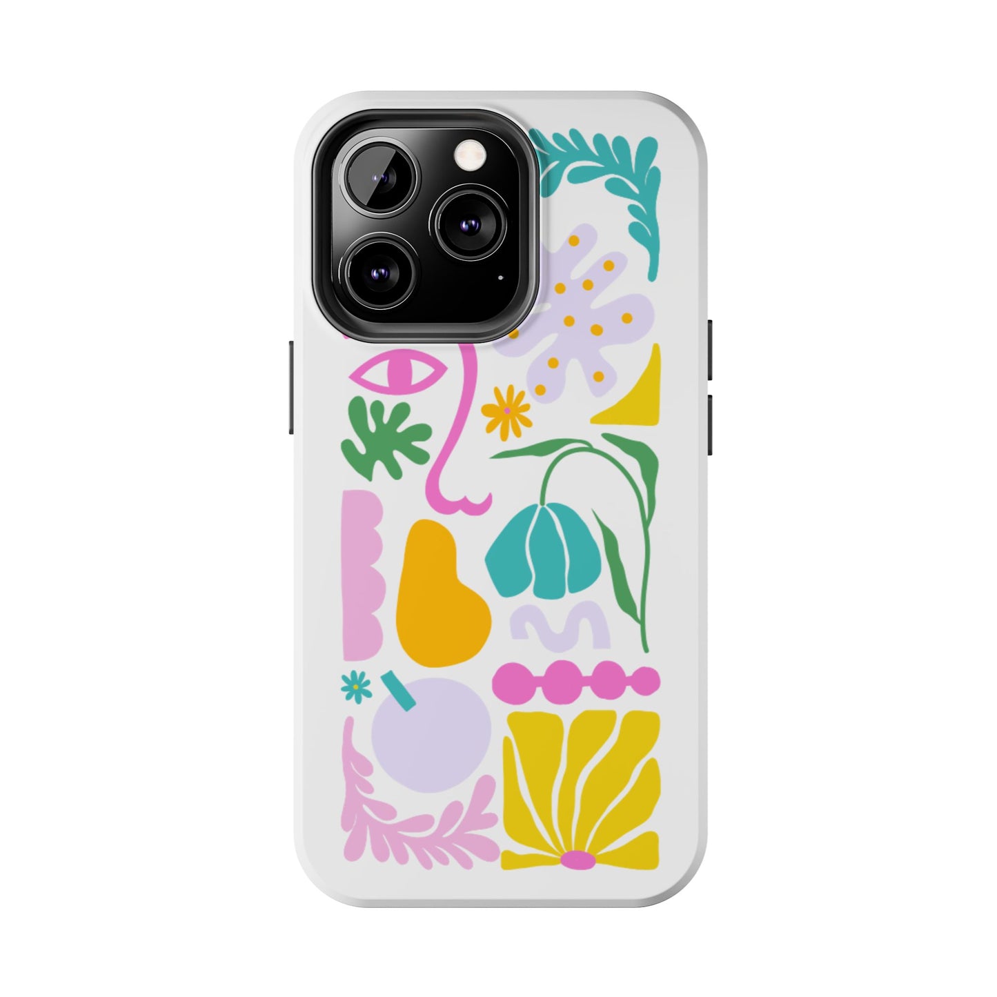 Vibrant Floral Phone Cases, Tough Smartphone Cover, Artistic Cell Phone Protector, Unique Gift for All Occasions, Trendy Tech Accessory