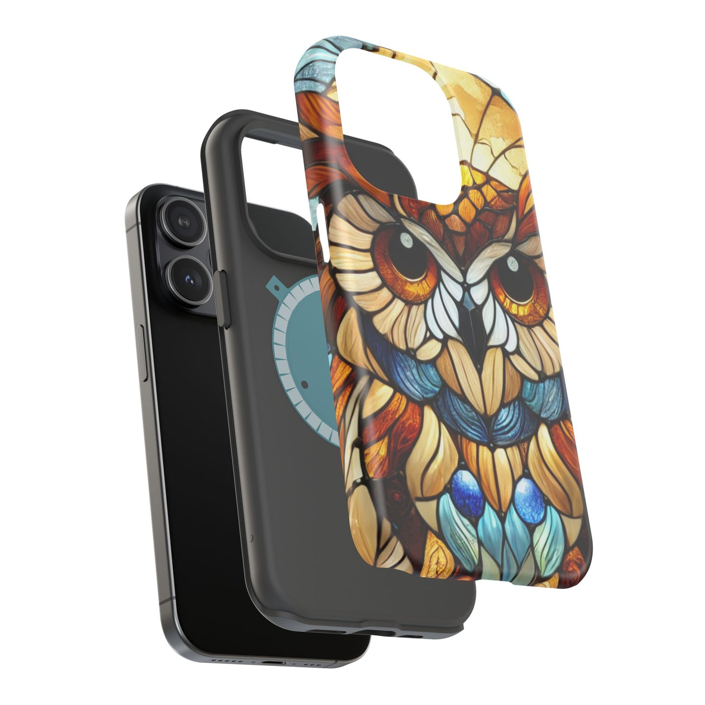 Bohemian Owl MAGNETIC Phone Case for Owl Lovers- Perfect Gift for Iphone