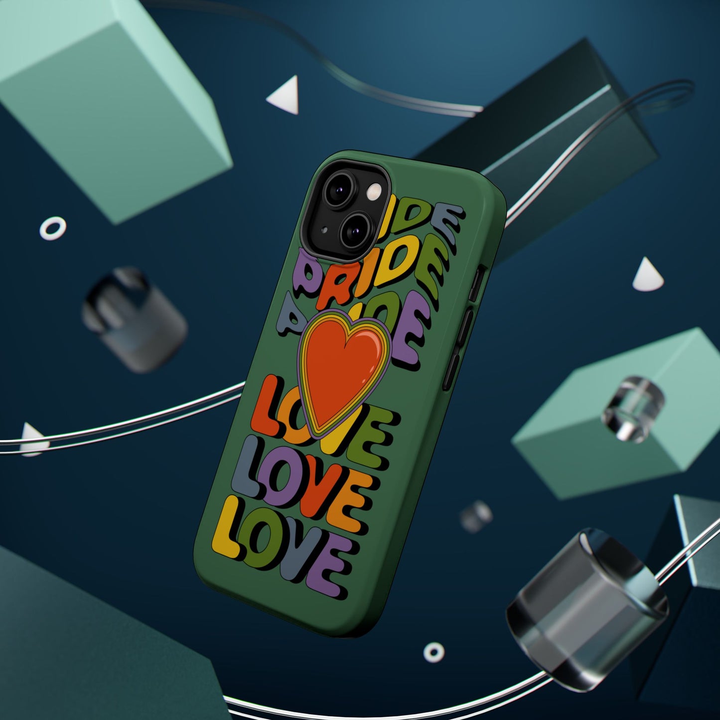 Pride Love - LGBTQ+ Support Tough Phone Case