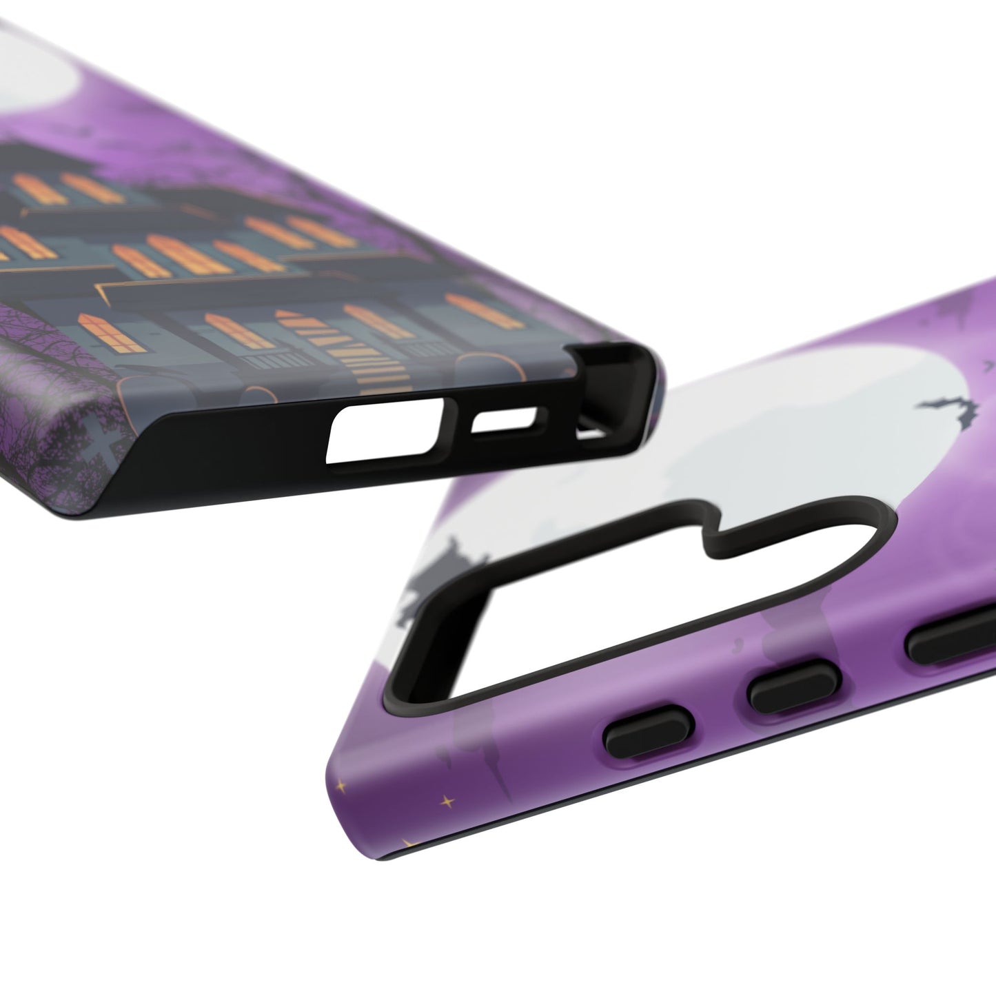 Halloween Haunted, Spooky House, Witchy Vibe Phone Case for Samsung