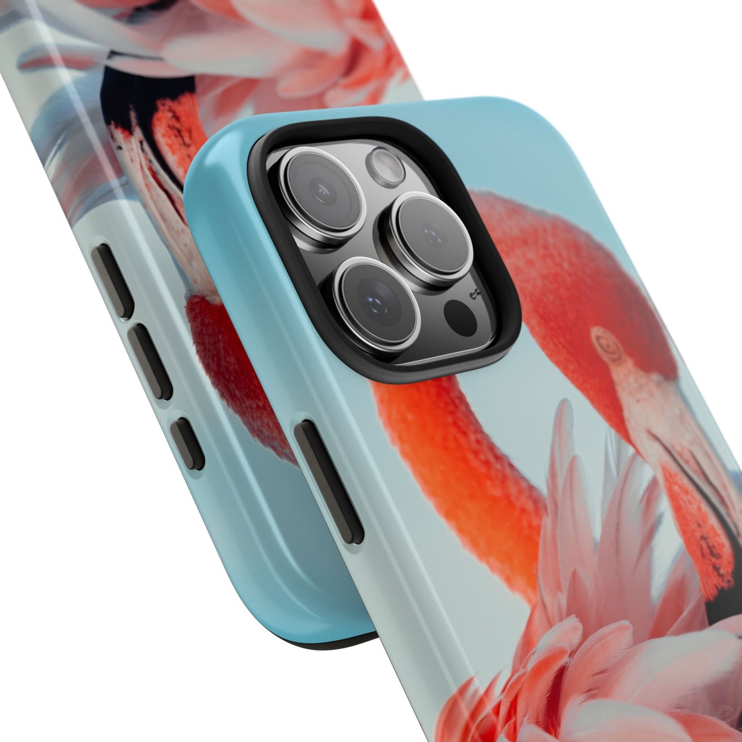 Vibrant Flamingo, Tropical Phone Case
