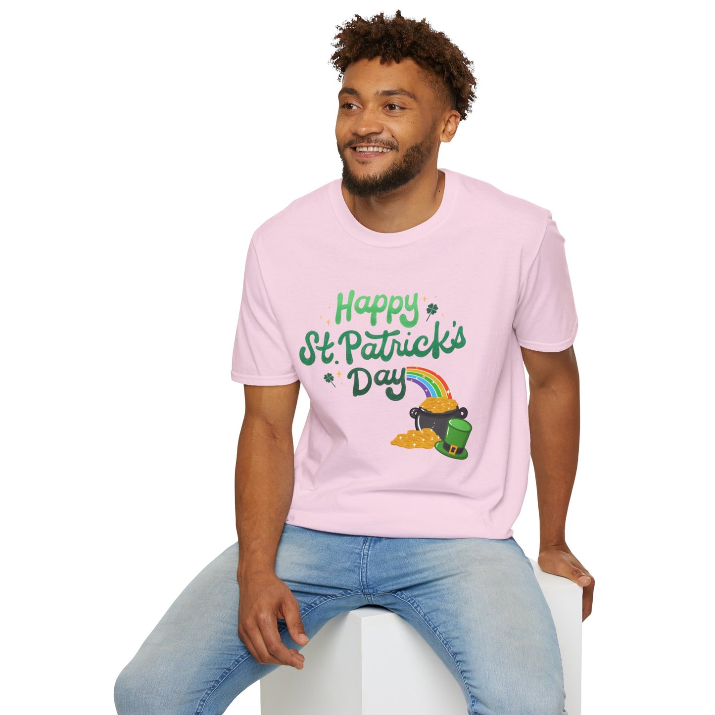 Happy St. Patrick's Day Unisex Softstyle T-Shirt