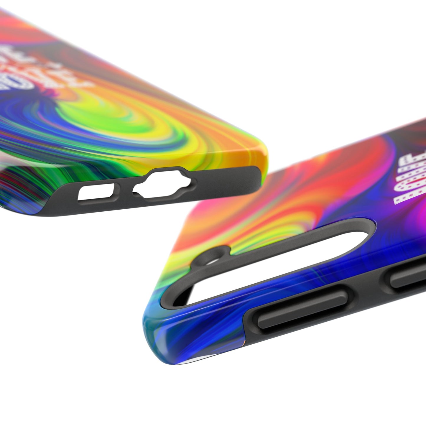 LOVE IS LOVE Colorful Love, Pride Tough Phone Case