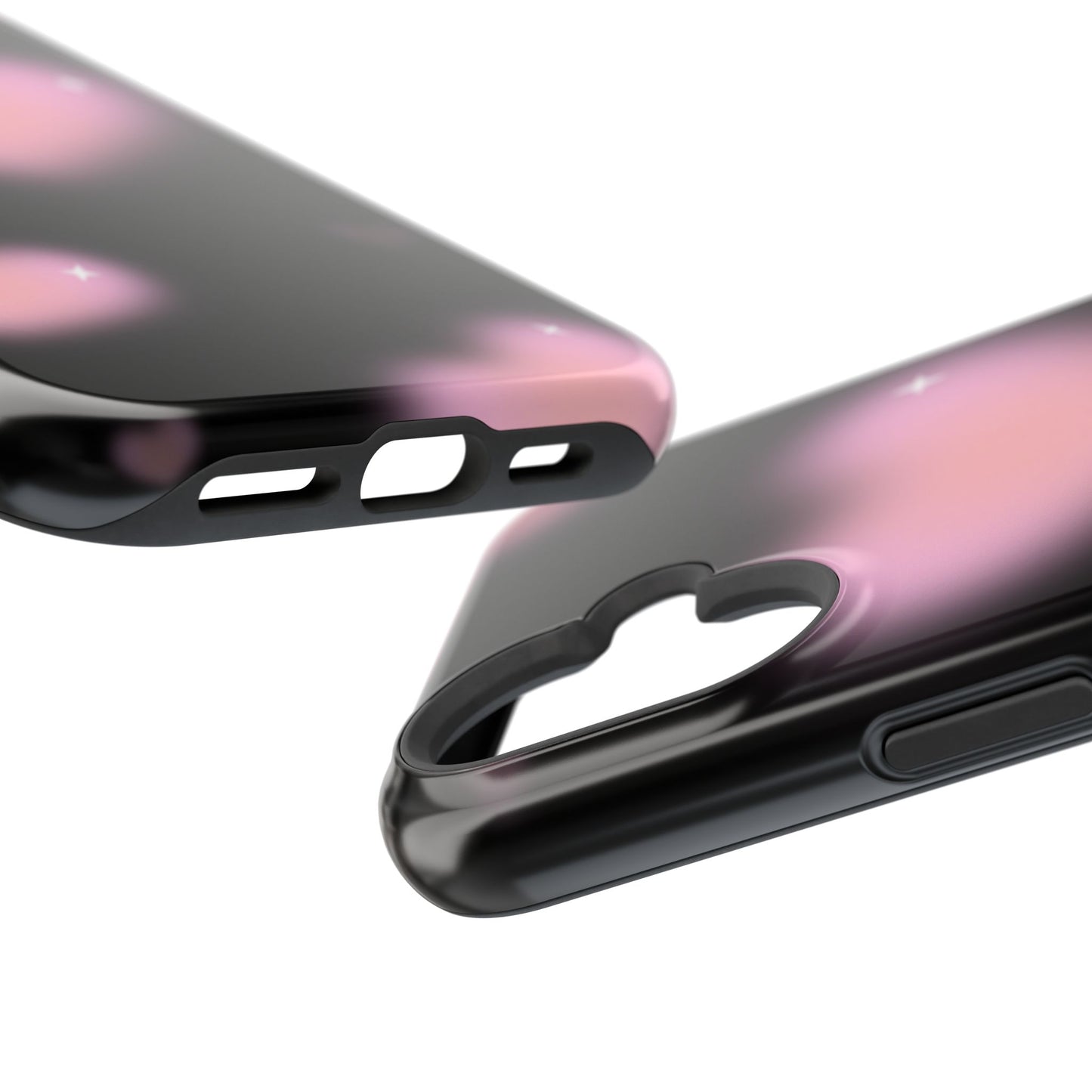 Romantic Pink Heart Pattern MAGNETIC Phone Case