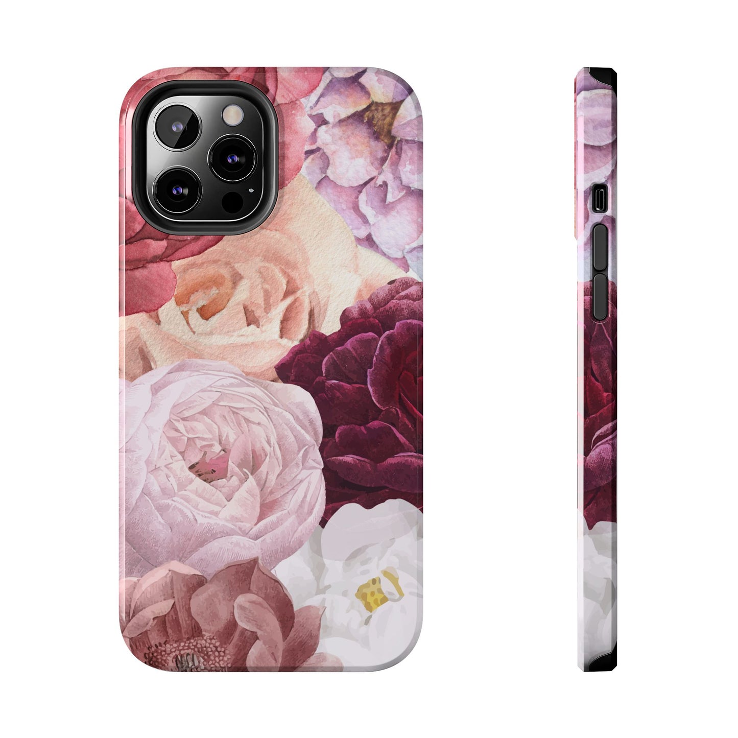 Elegant Protection for Every Occasion Floral Tough Phone Case