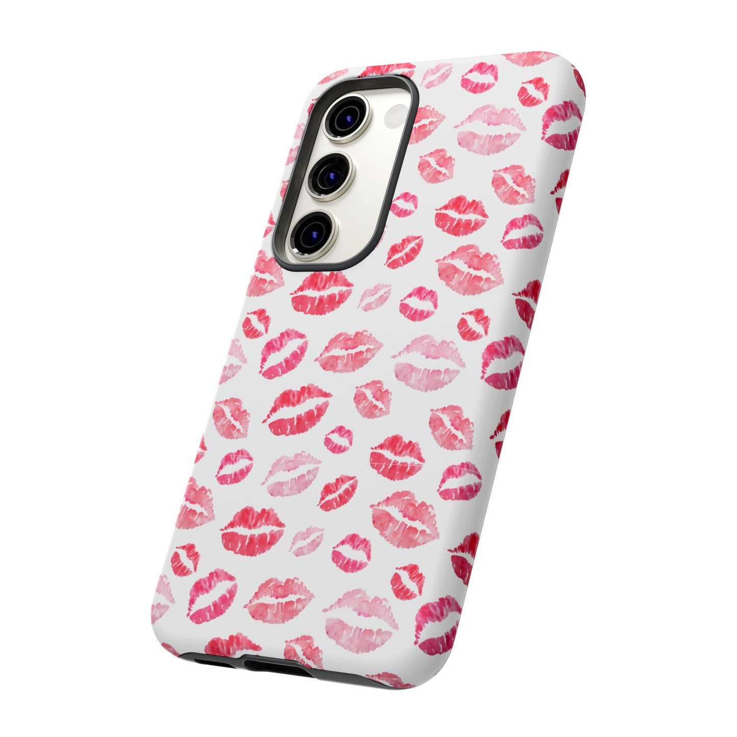Kiss Pattern Tough Phone Cases, Cute, Unique for Samsung