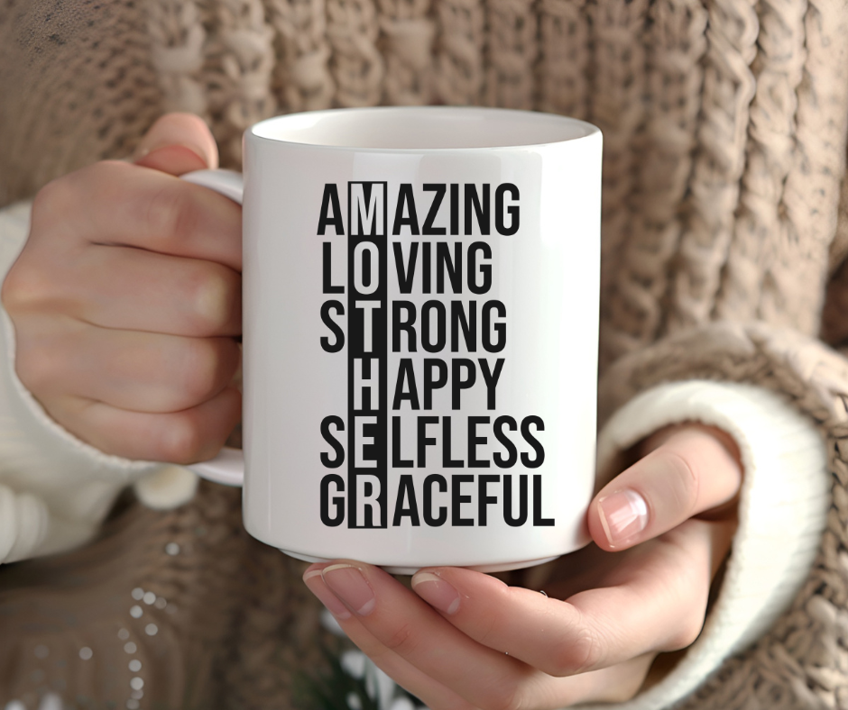 Custom Coffee Mug: Perfect for, Mother's Day, or Birthday Day Gift