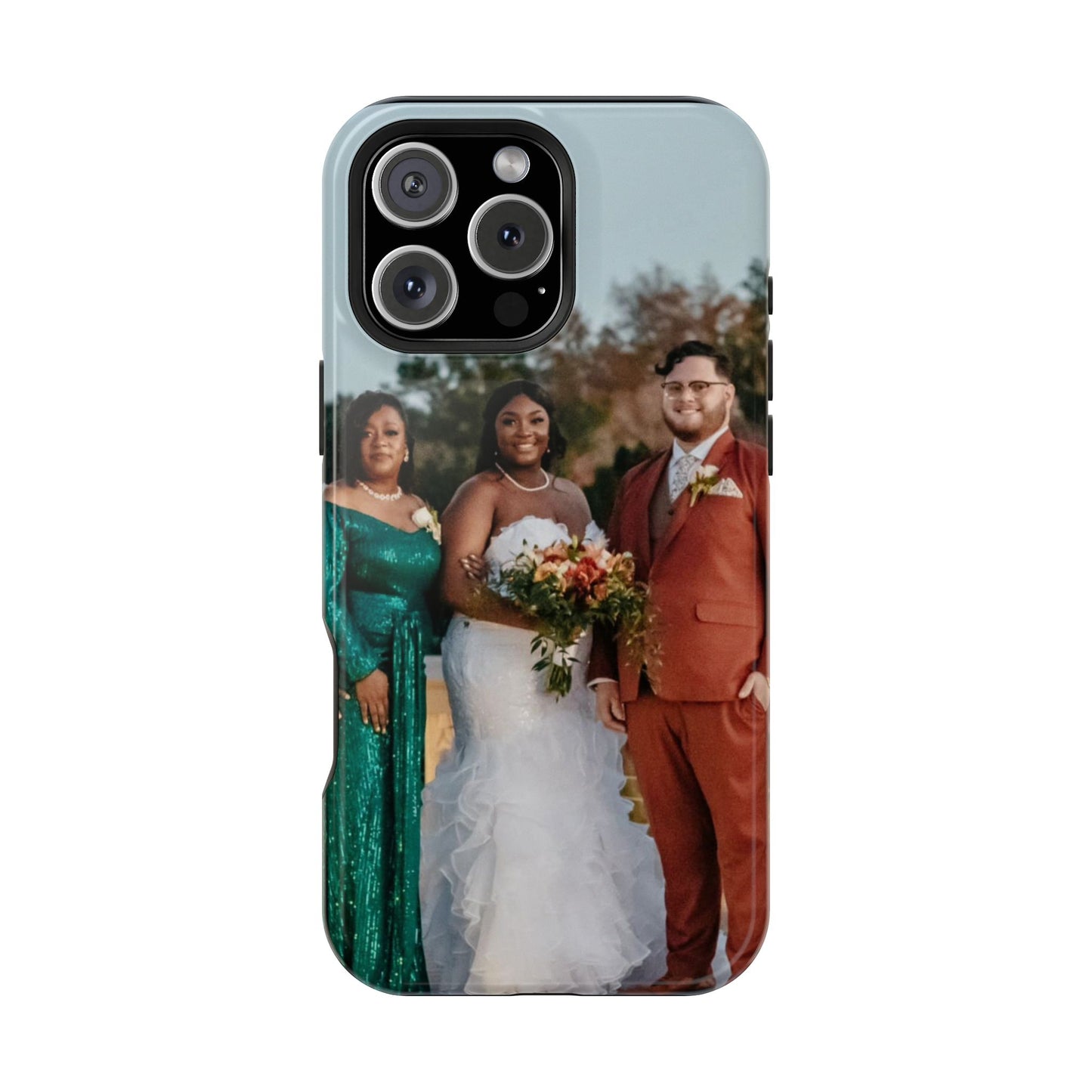 Personalized Photo Magnetic Tough Cases for Birthday, Weddings, Graduations, & All Celebrations